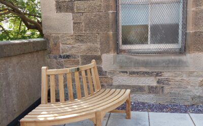 Gerald Levin Memorial Bench unveiled in the Courtyard of the Scottish Jewish Heritage Centre