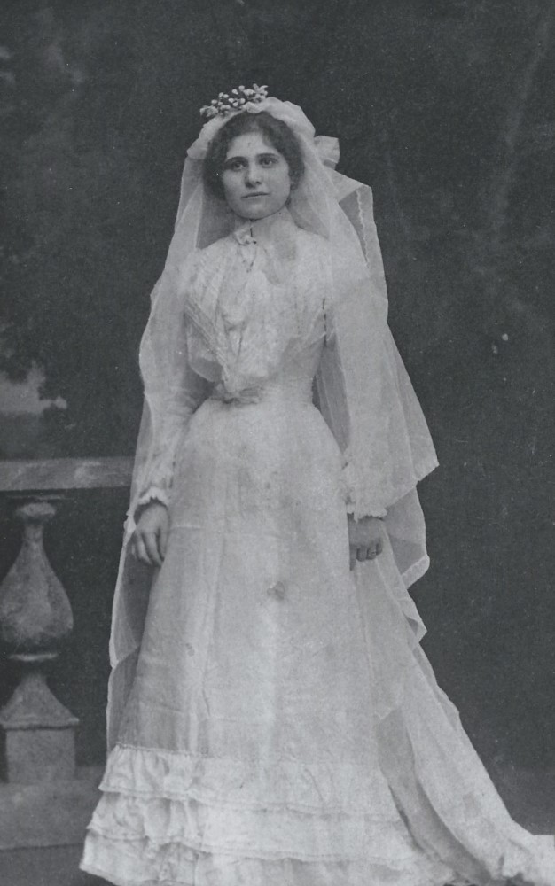 Rebecca Marco nee Sclare Bride
