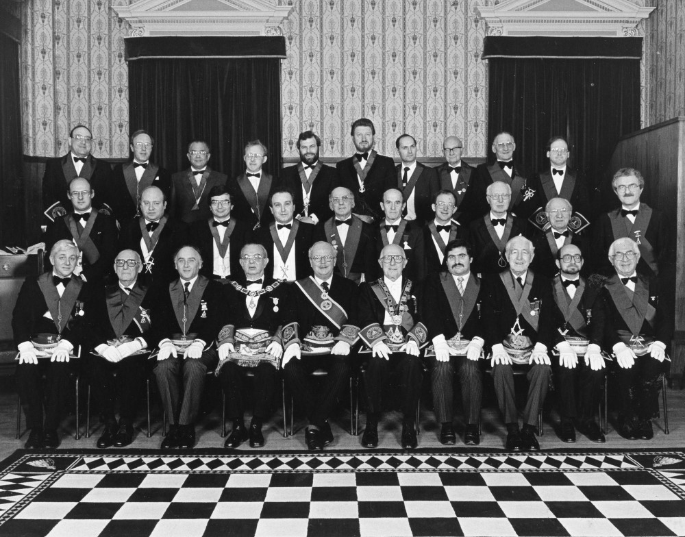 Lodge Montefiore Past Masters 1988
